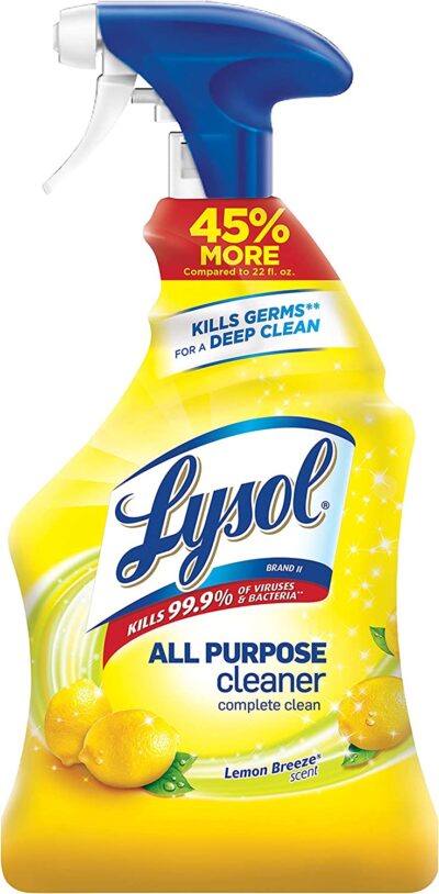 Lysol All-Purpose Cleaner, Sanitizing and Disinfecting Spray