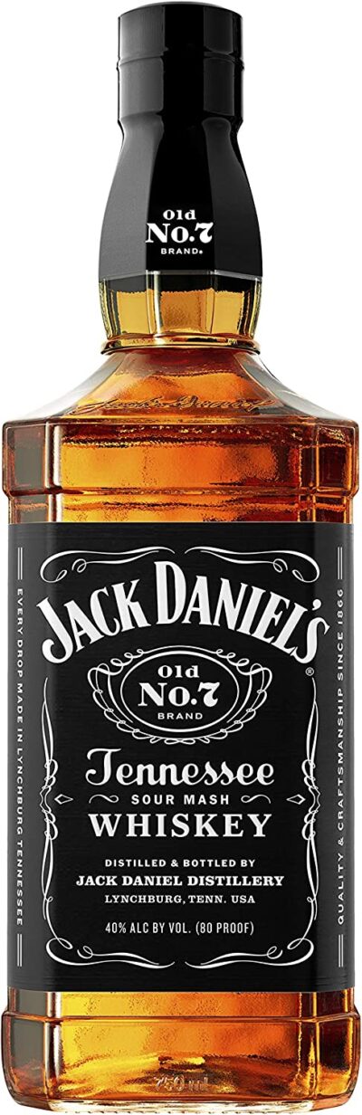 Jack Daniel's Old No. 7 Tennessee Whiskey, 750 ml, 80 Proof